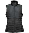 KXV-1W Stormtech Ladies Nautilus Quilted Bodywarmer Black colour image